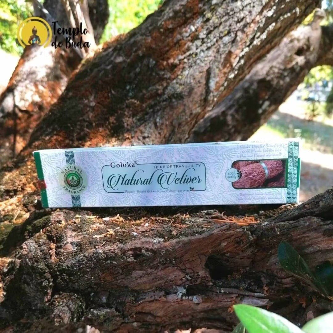 Incenso Goloka Natural Vetiver