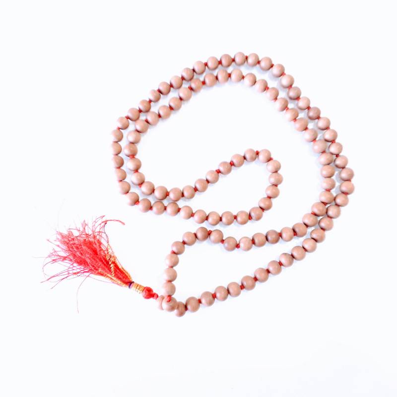 Japa Mala de Sândalo Natural