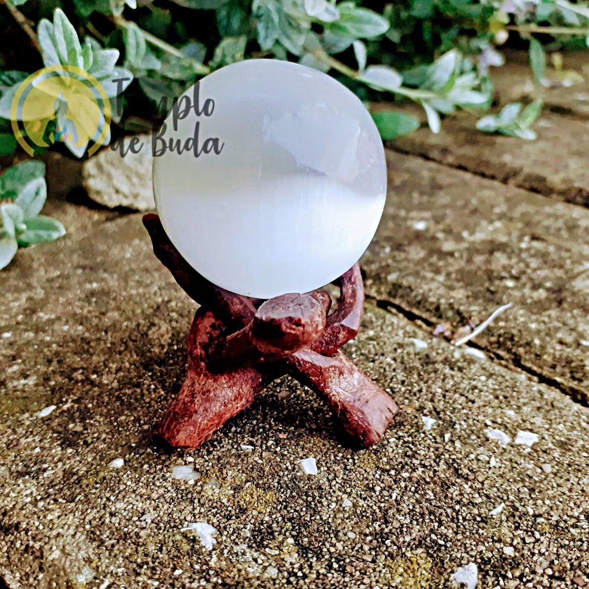 Esfera de Selenite Branca