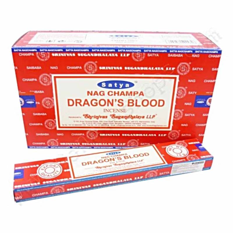 Incenso Satya Sangue de Dragão Caixa