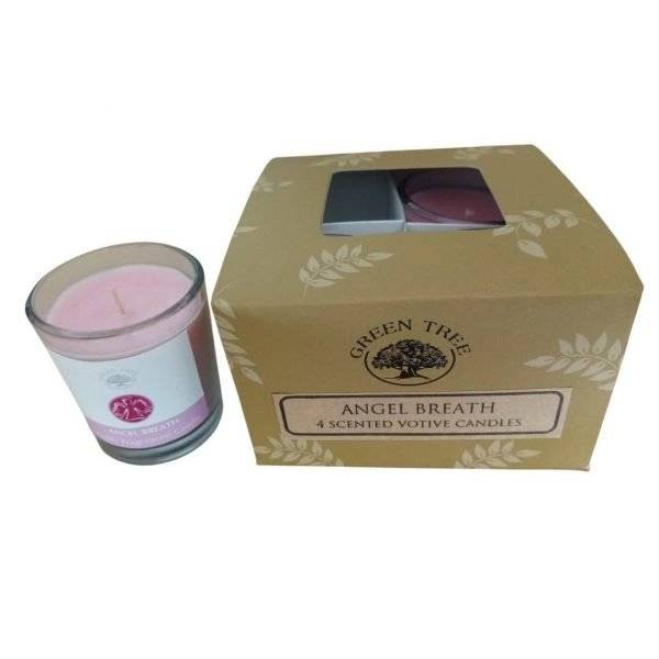 Caixa Vela Copo Perfumado Angel Breath
