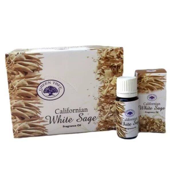Oleo Green Tree Salvia Branca California Caixa