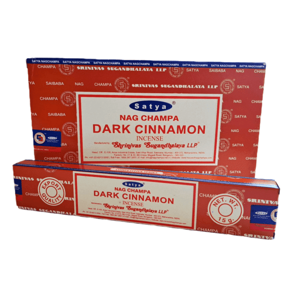 Incenso Satya Dark Cinnamon Caixa