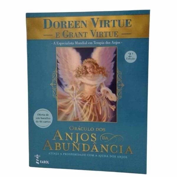 Oraculo dos Anjos da Abundância de Doreen Virtue em Português