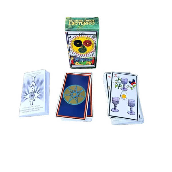 O Grande Tarot Esoterico Marselha em&nbsp;Espanhol