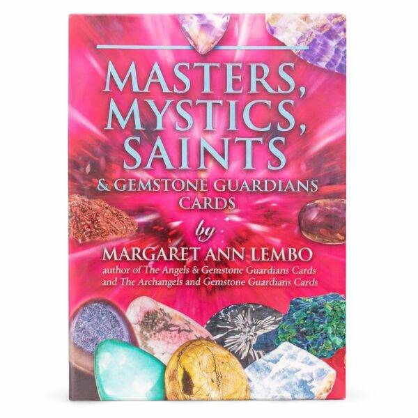 Oráculo Mestres Místicos Santos e Guardiões de Cristais de Margaret Ann Lembo em Inglês