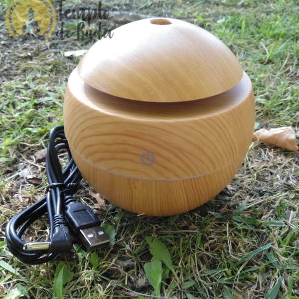 Difusor e Humidificador de Aromas Redondo Claro