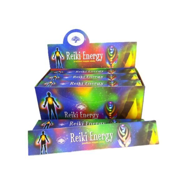Incenso Green Tree Reiki Energy Caixa