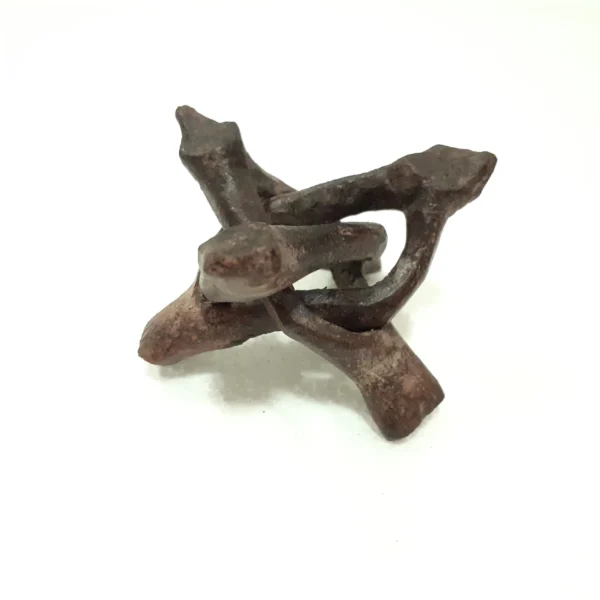 Suporte de Madeira Entrançado