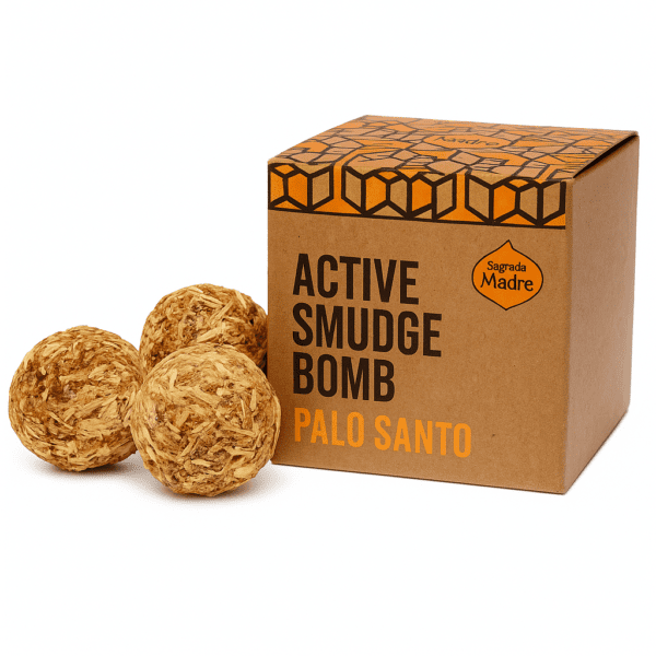 Bombita Defumação Ativada Sagrada Madre Palo Santo