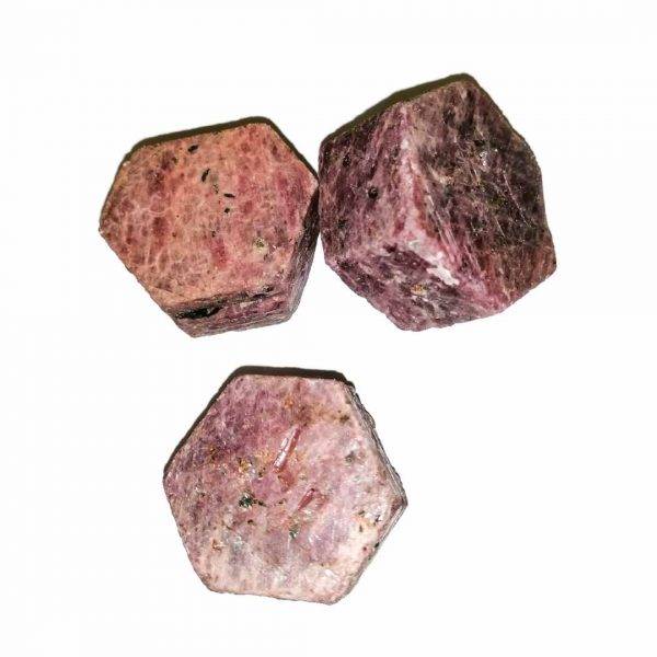 Rubi Hexágono Bruto 100-130gr