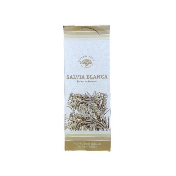 Incenso Indiano Green Tree Salvia Blanca Caixa