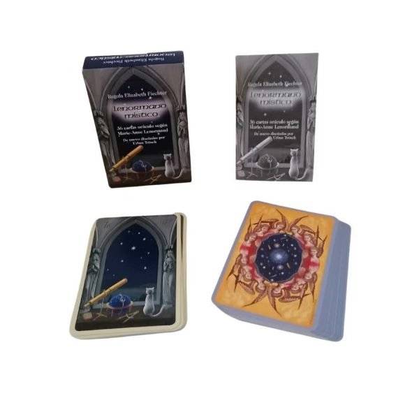 Mystical Lenormand de Regule Elizabeth Fiechter em Espanhol