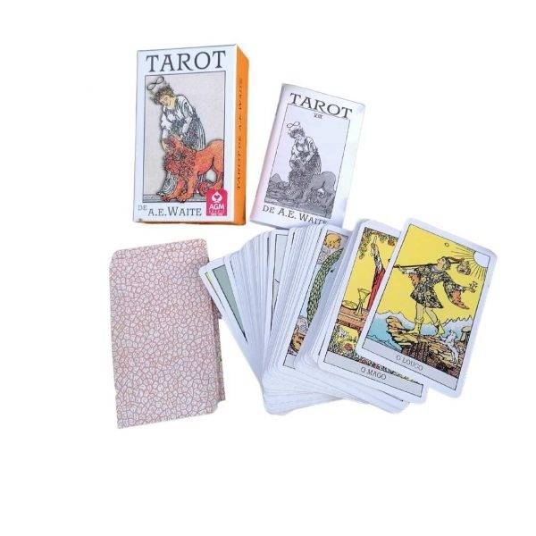Tarot Rider Waite de Artur E. Waite e Pamela Smith em Português