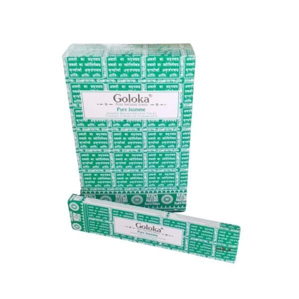 Incenso Goloka Pure Jasmine Caixa