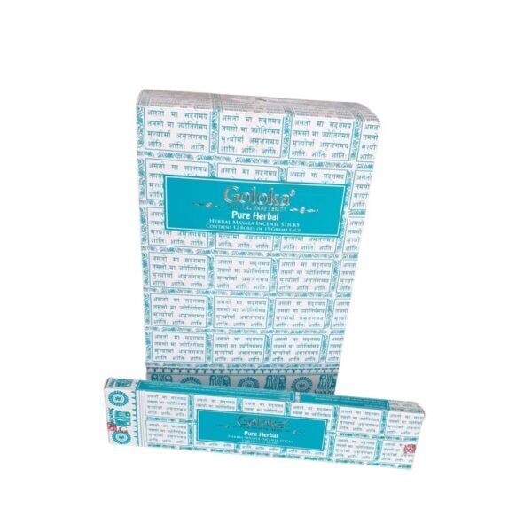 Incenso Indiano Goloka Pure Herbal Caixa