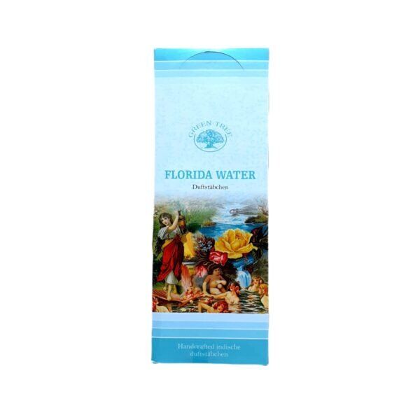 Incenso Indiano Green Tree Florida Water CaixaIncenso Indiano Green Tree Florida Water