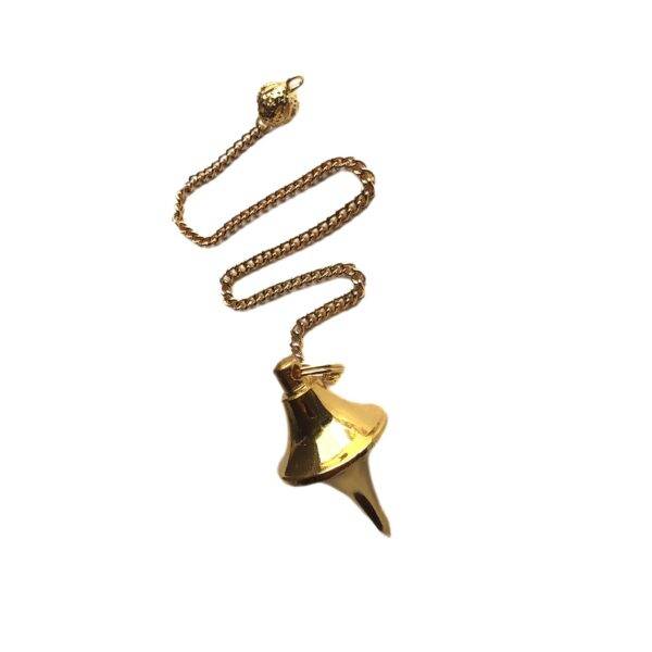 Pendulo Ufo Metal Dourado