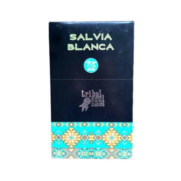 Incenso Tribal Soul Salvia Branca Caixa