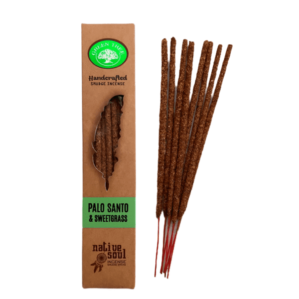 Incenso Natural Native Soul Palo Santo e Sweetgrass