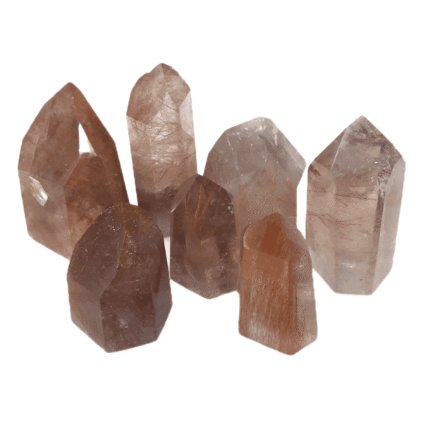 Ponta Quartzo Rutilado Dourado