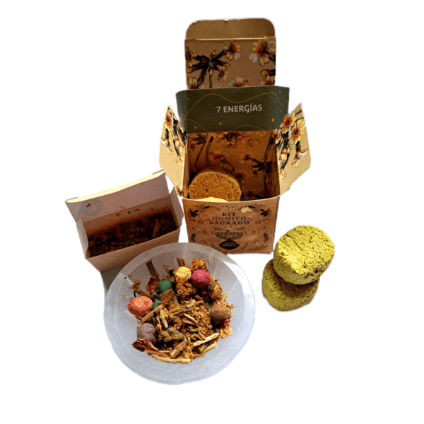 Kit Defumação Sagrada Madre 7 Energias