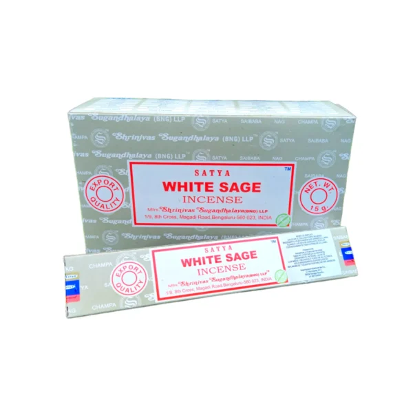 Incenso Satya Salvia Branca Caixa