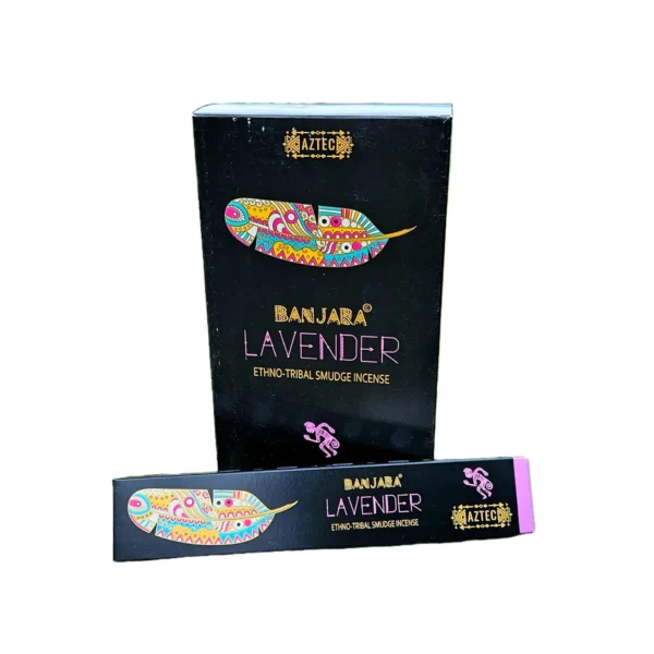 Incenso Banjara Aztec Lavanda Caixa