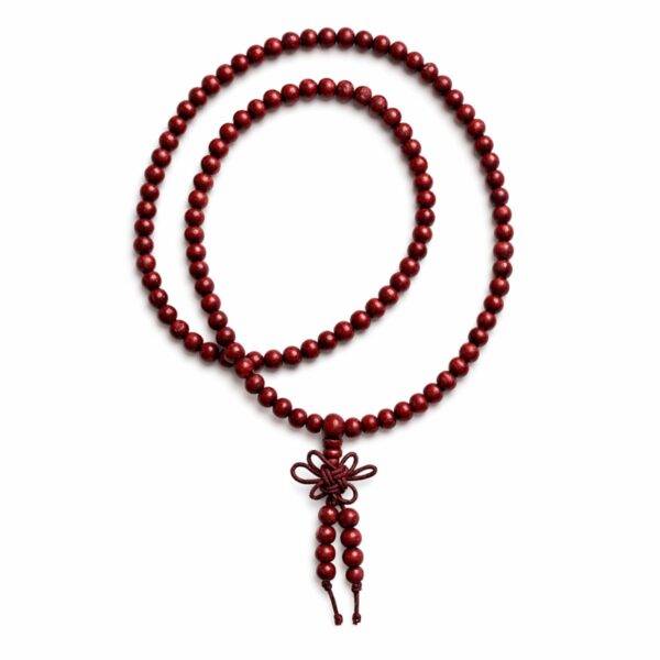JapaMala Sandalo Vermelho No Tibetano
