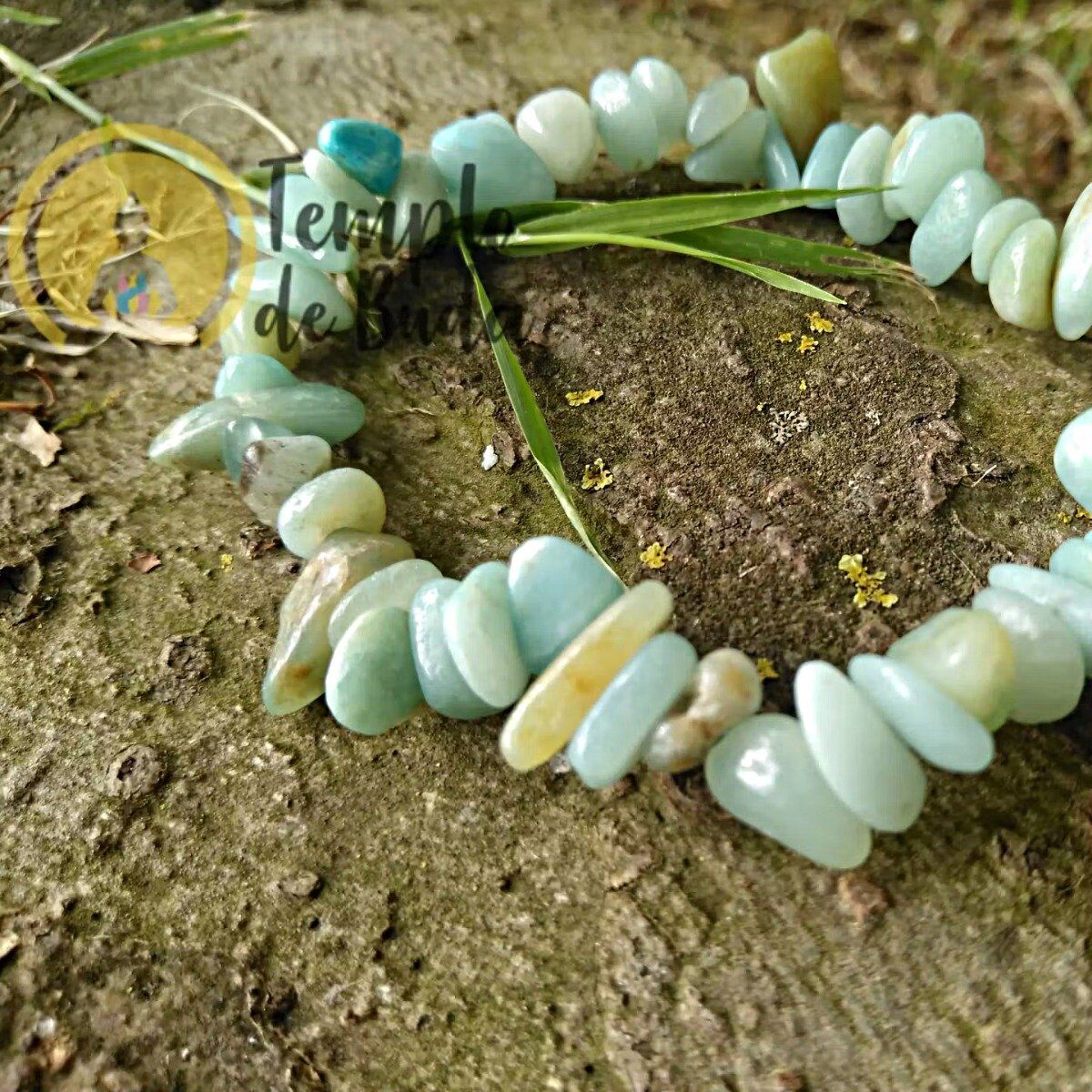 Pulseira Amazonite Chips