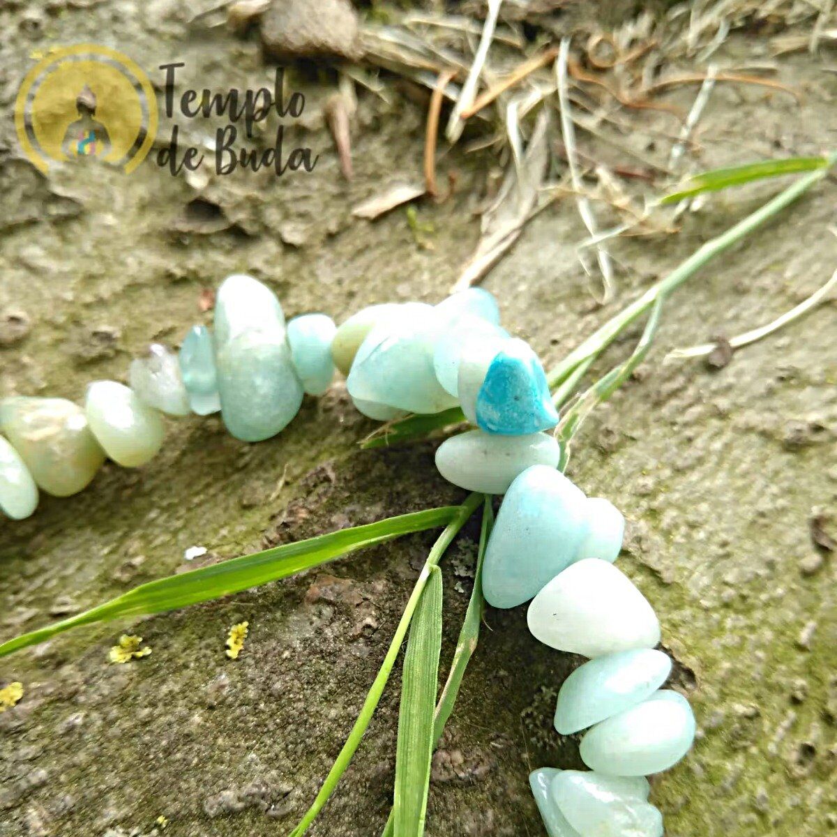 Pulseira Amazonite Chips