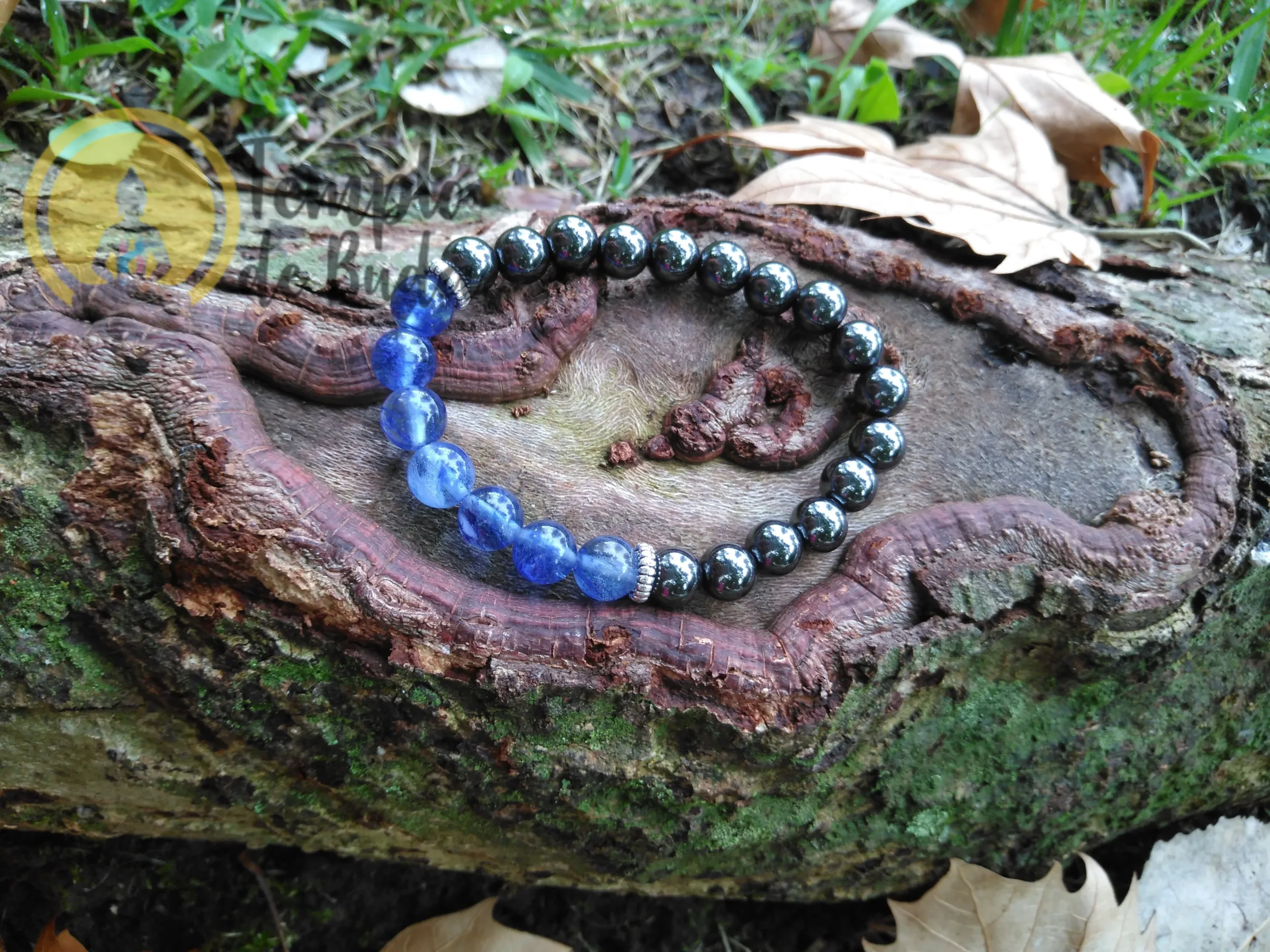 Pulseira Hematita Magnetica com Cristais