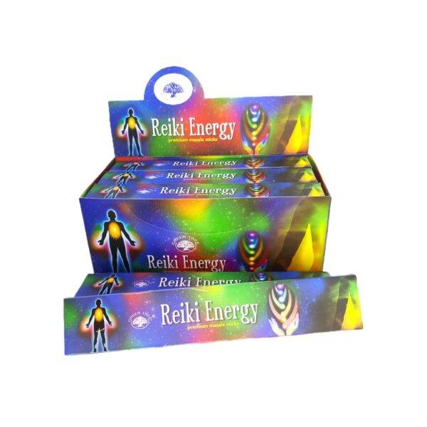 Incenso Green Tree Reiki Energy Caixa