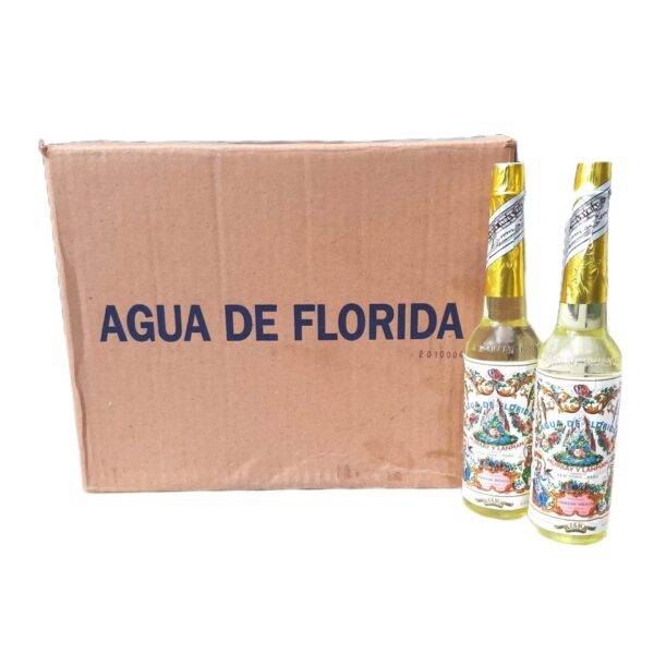 Agua Florida do Peru Dourada Caixa