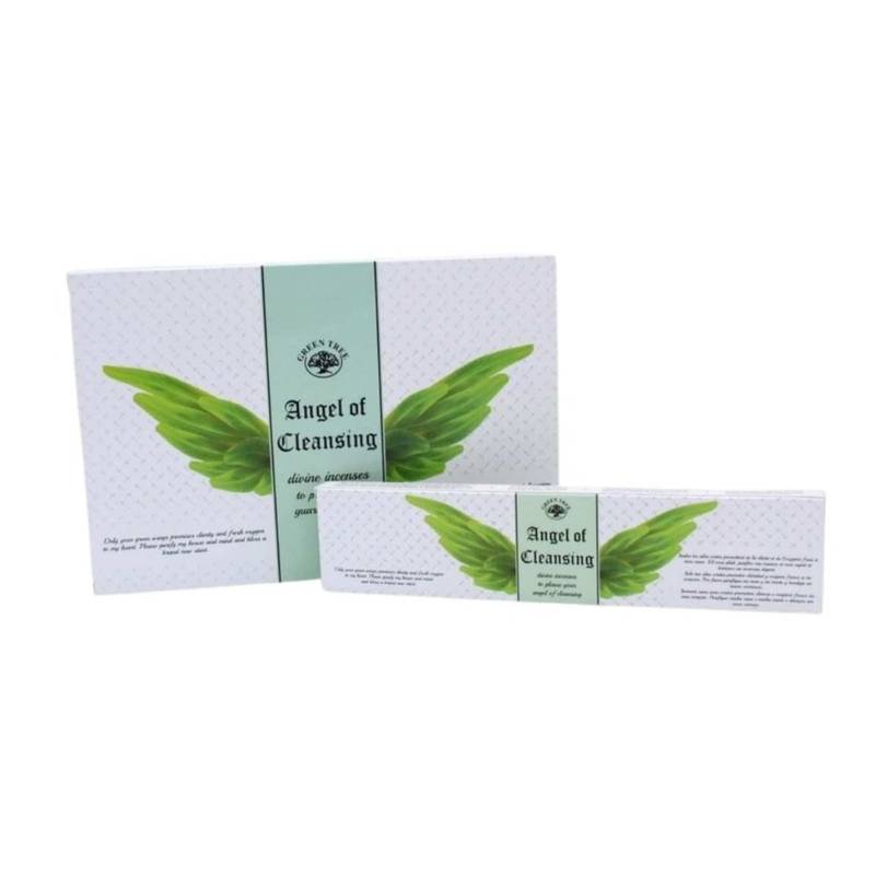 Incenso Green Tree Angel Cleansing Caixa