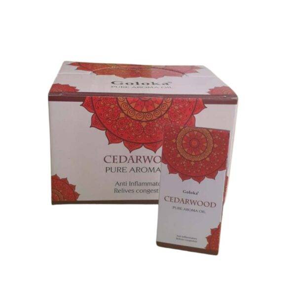 Cedarwood Goloka Óleo Essencial Caixa