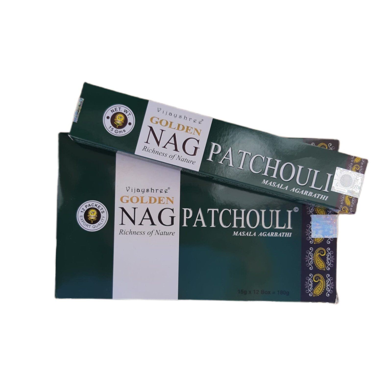 Incenso Indiano Golden Nag Patchouli Caixa