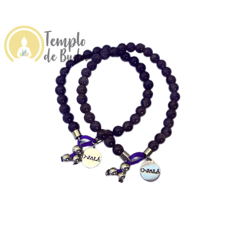 Pulseira de Ametista Ojala 6mm