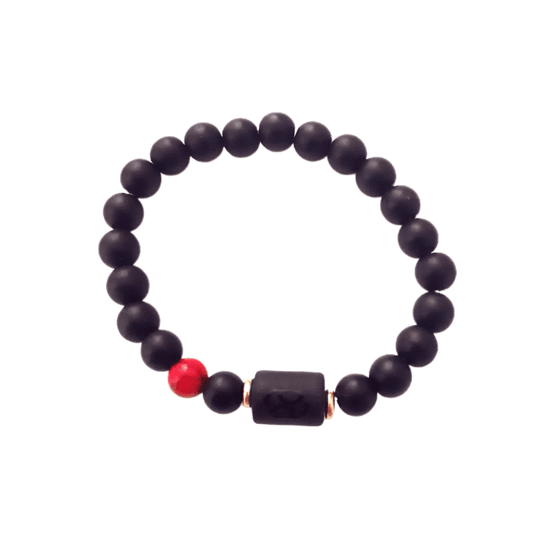 Pulseira Agata Negra Signos Cancer
