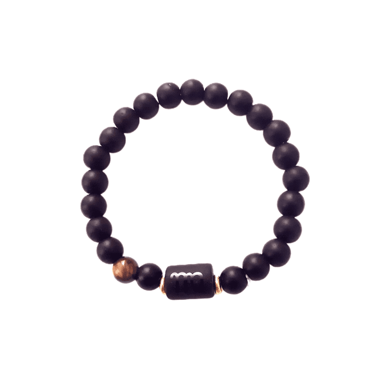 Pulseira Agata Negra Signos Virgem