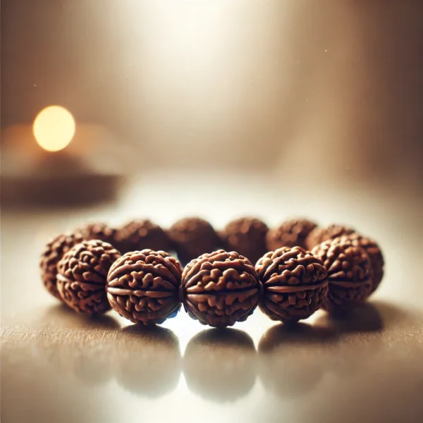 Pulseiras de Sementes e Madeiras