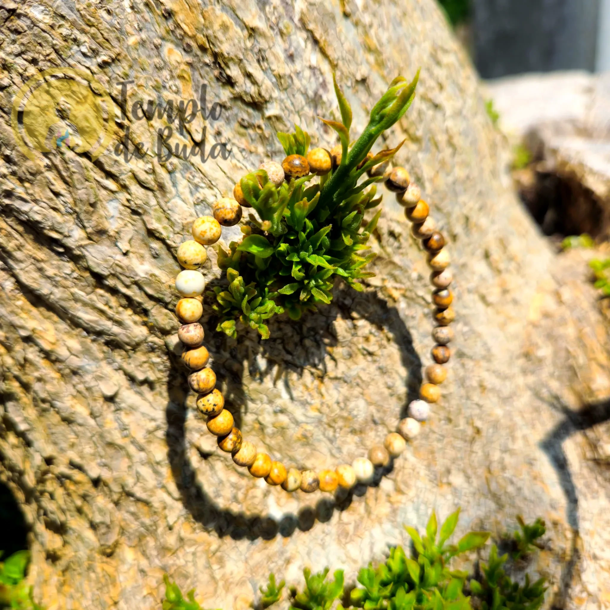 Pulseira Jaspe Madeira