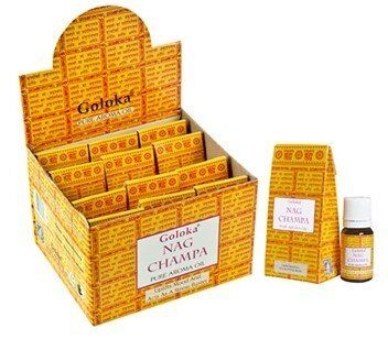 Nag Champa Goloka Óleo Essencial Caixa