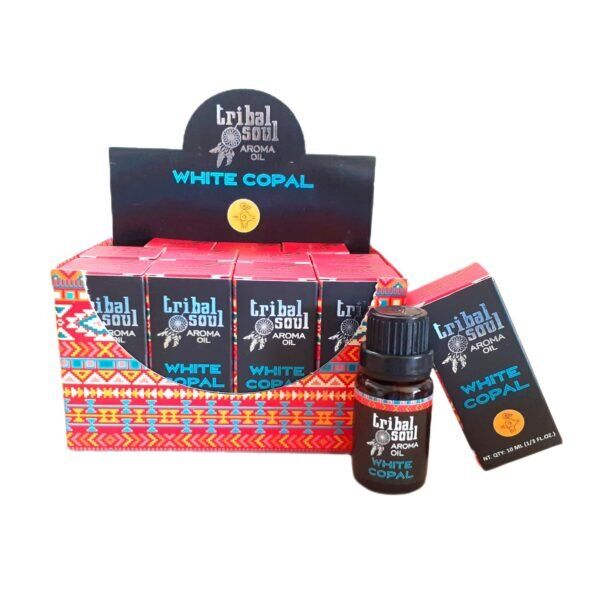 Oleo Aromatico Tribal Soul White Copal Caixa