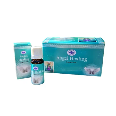 Oleo Green Tree Angel Healing Caixa