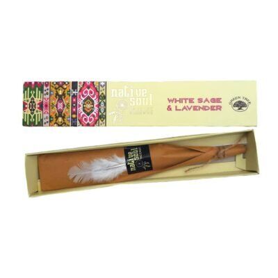 Incenso Native Soul Salvia Branca e Lavanda