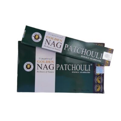 Incenso Indiano Golden Nag Patchouli Caixa