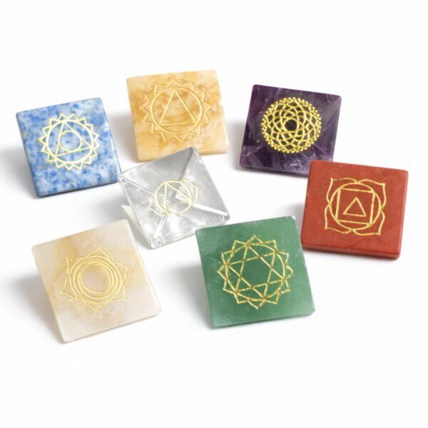 Kit Pirâmides Chakras