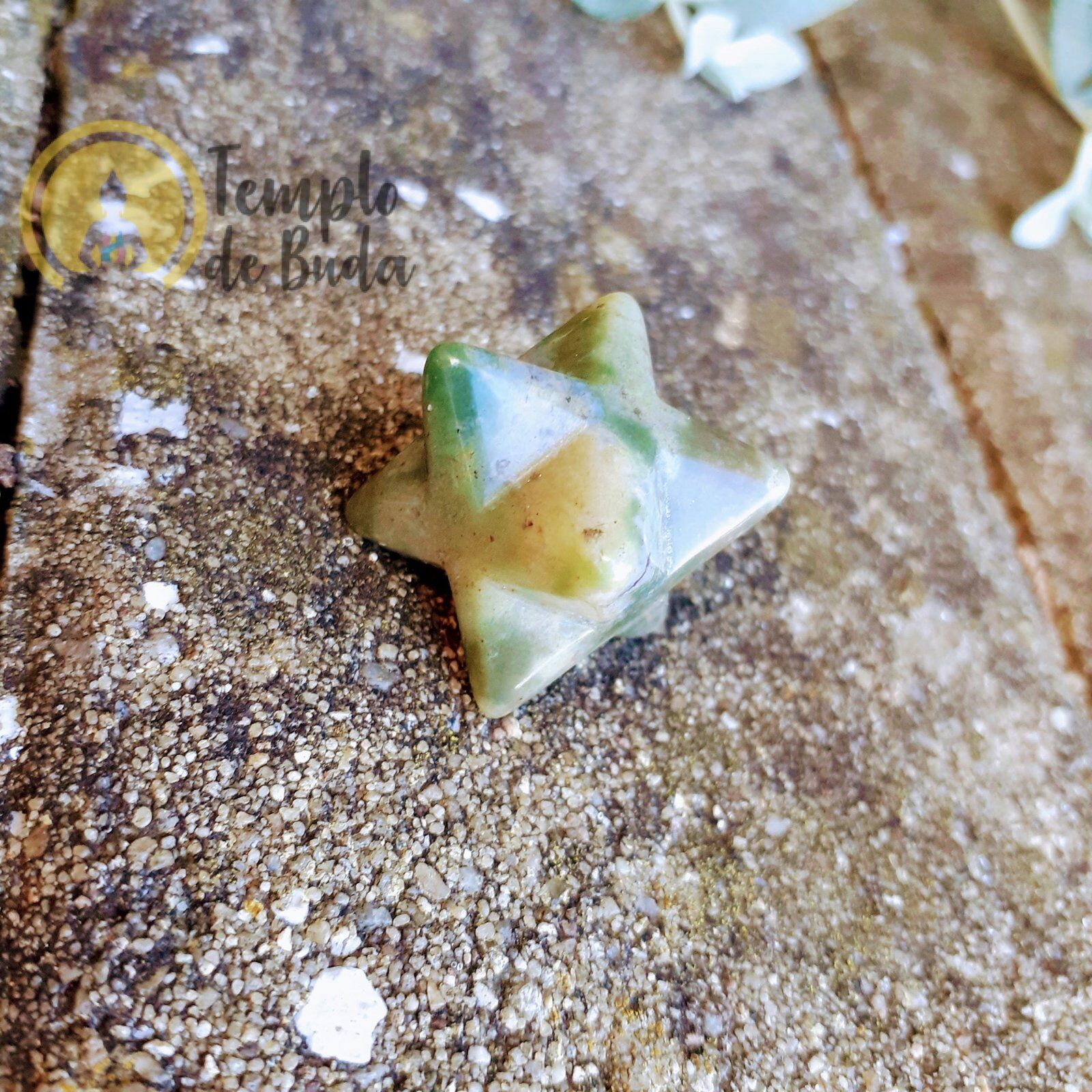 Merkaba Ágata Índia 2cm - Image 2