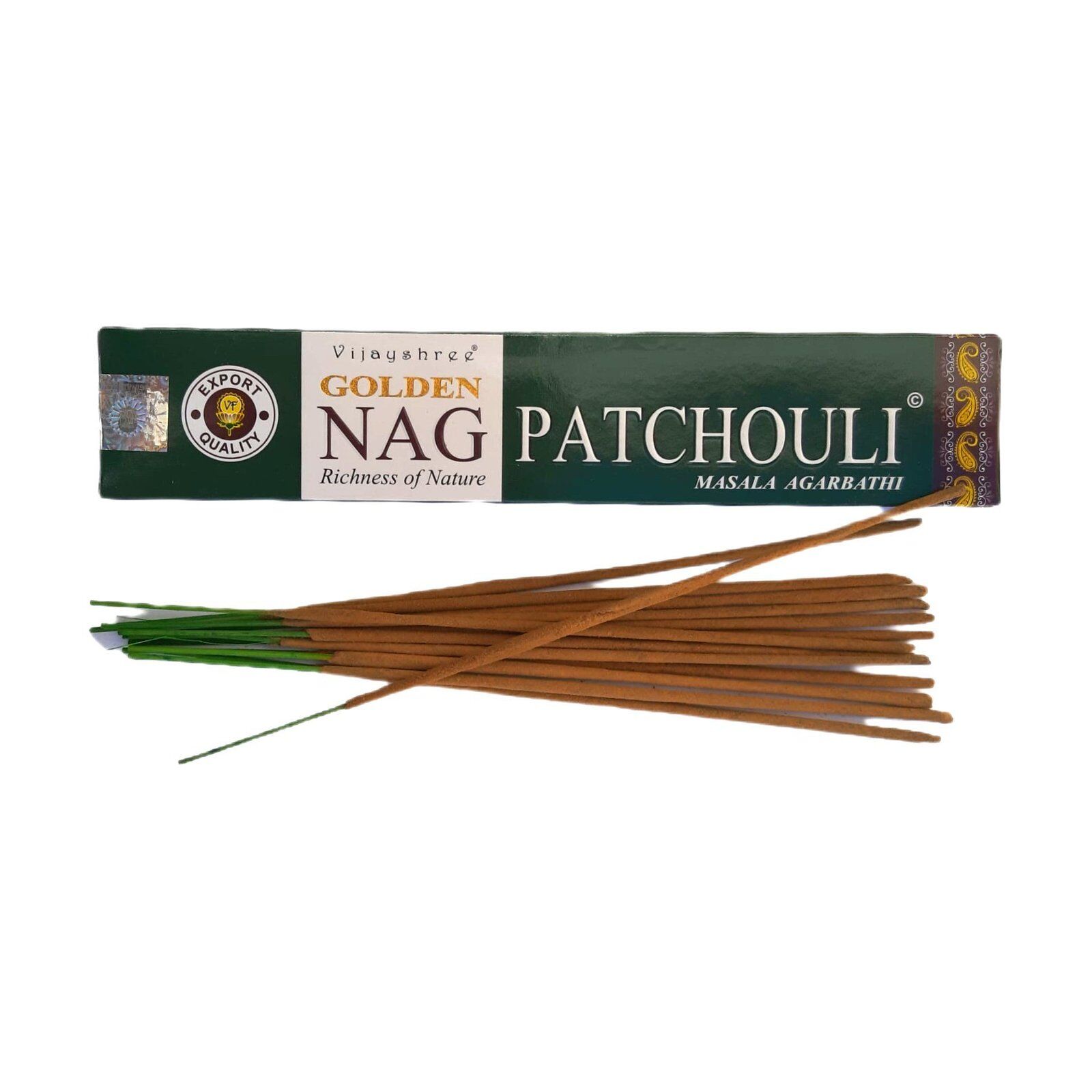 Incenso Indiano Golden Nag Patchouli
